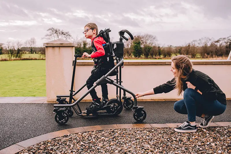 Tom using the MyWay Pedal