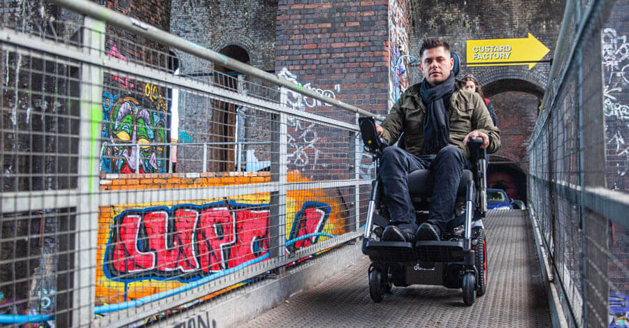 QUICKIE Q300 M Mini power wheelchair