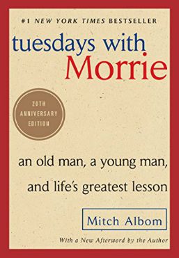 Tuesdays with Morrie book cover