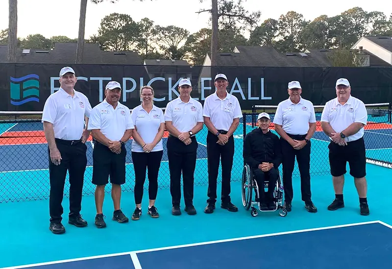 Pickleball referees