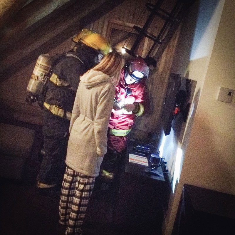 Firefighters to the rescue